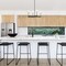 Designers Fountain Nova 4 Light Modern Matte Black with Clear Seeded Glass Shades Chandelier For Dining Rooms D283C-4CH-MB - alternate 2